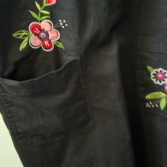 Quacker factory embroidered coveralls dress - Picture 8 of 9